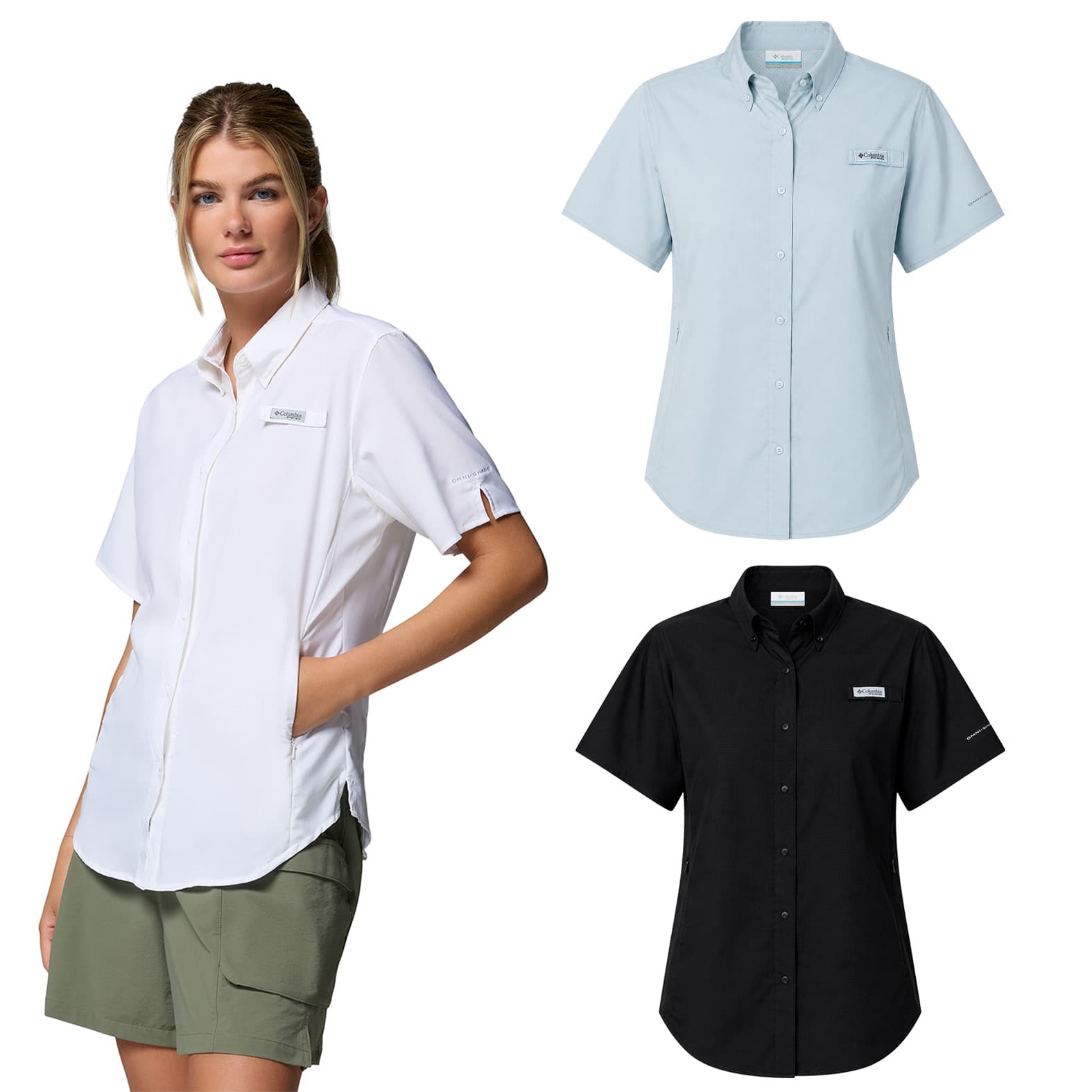 COLUMBIA TAMIAMI WOMEN MC Azul