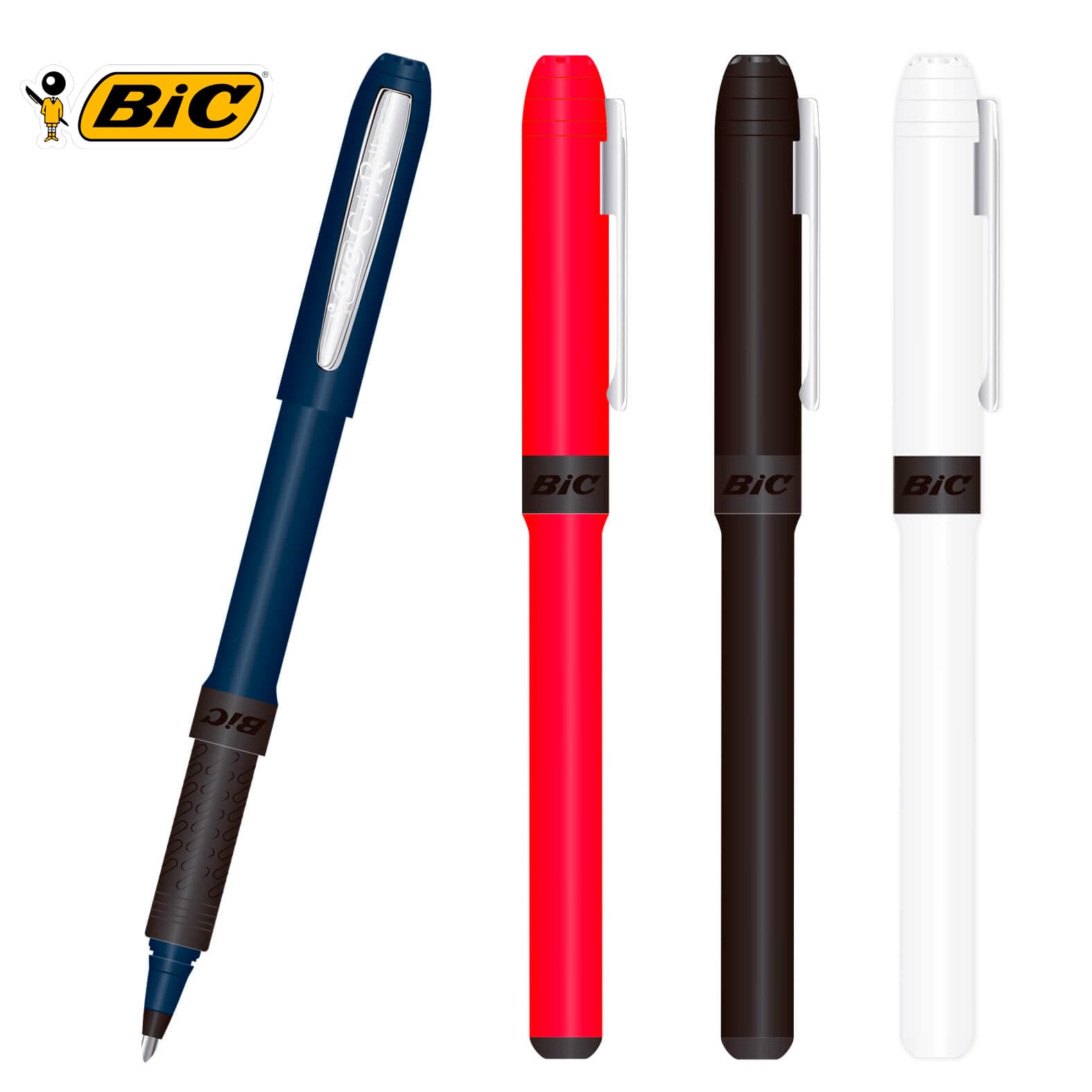BIC GRIP ROLLER Negro