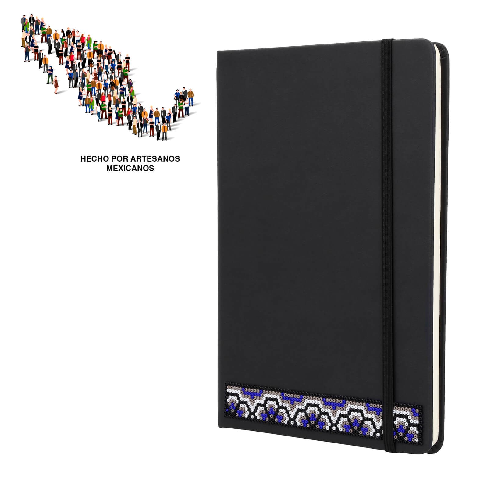SABINES O 006 HUICHOL Negro