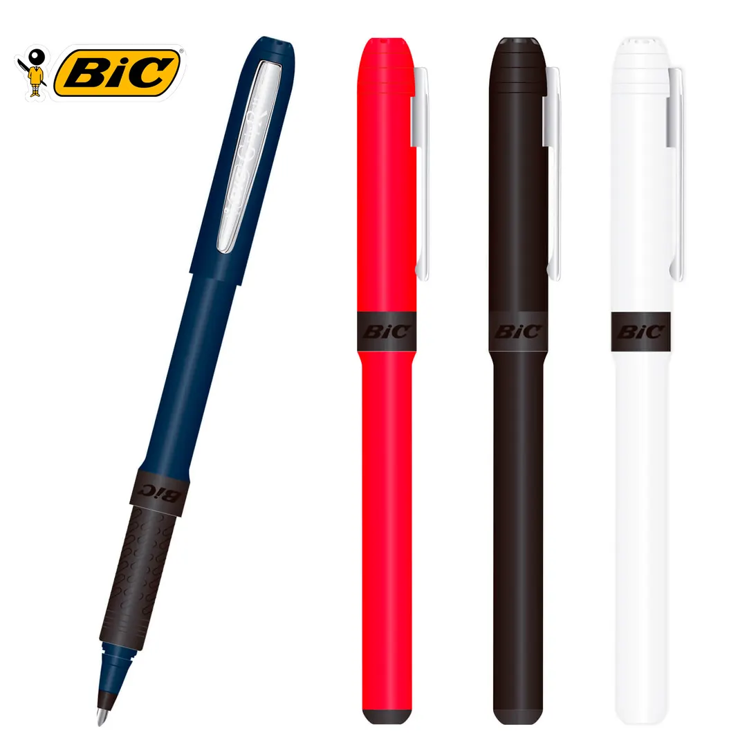 BIC GRIP ROLLER Negro — clave GRIP ROLLER