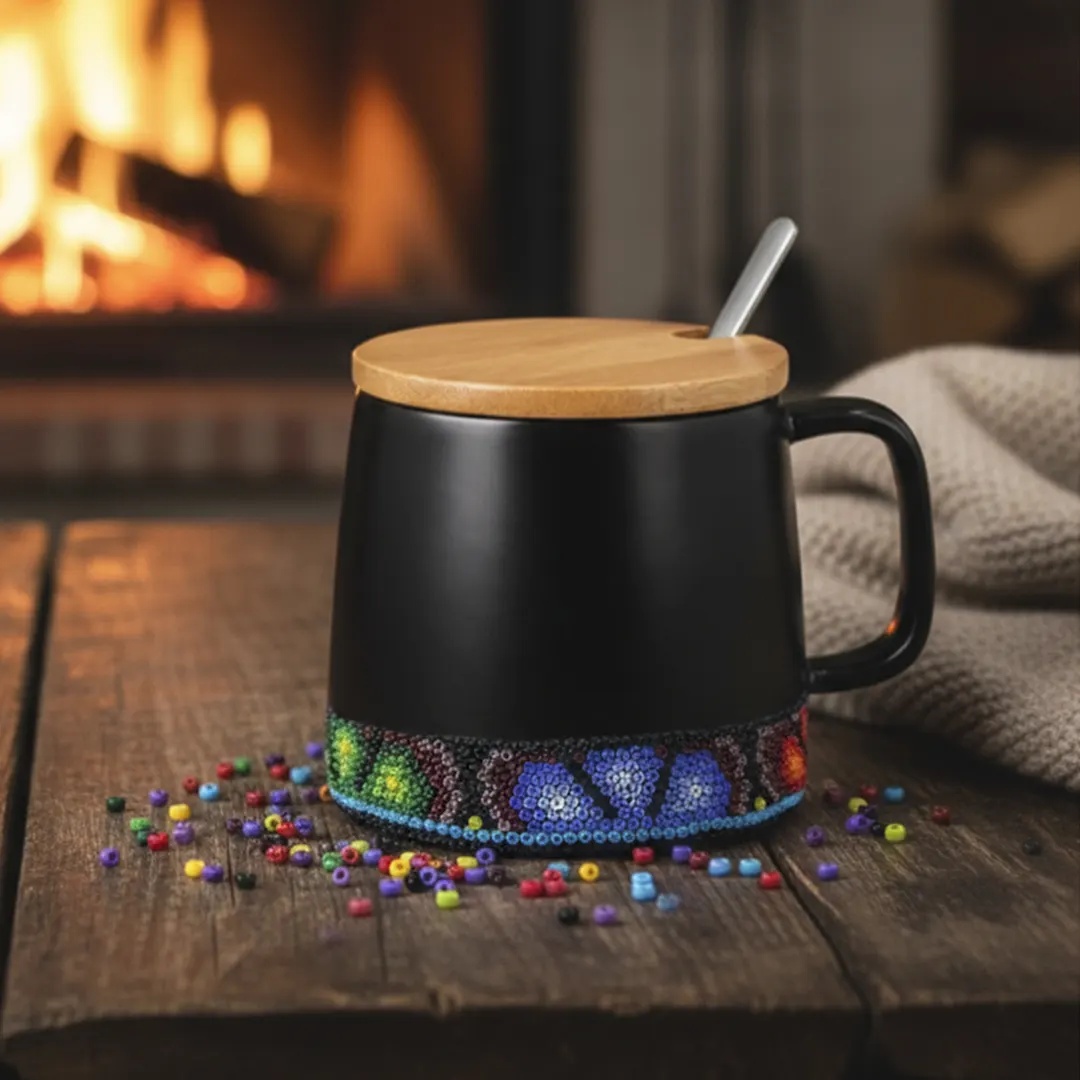 FRIDA HO 026 HUICHOL Negro — clave HO 026 HUICHOL