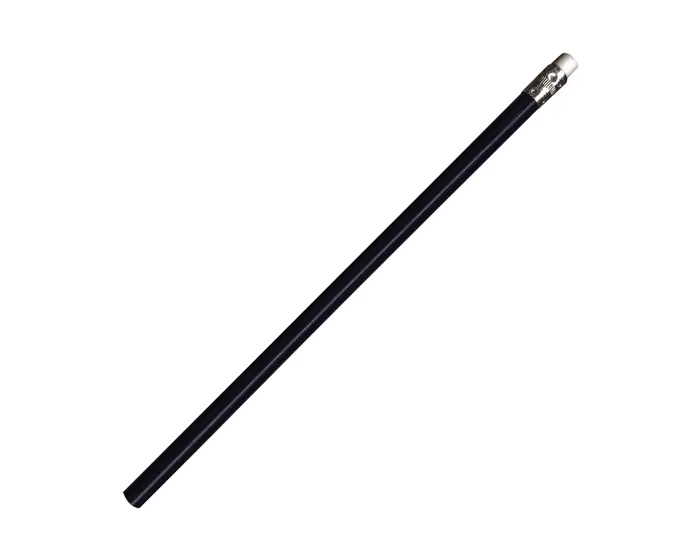 LAPIZ DE MADERA C/ARILLO Y GOMA 1024 NEGRO — clave 1024