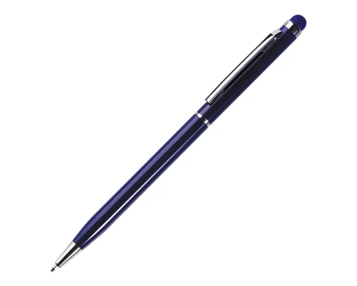 BOLÍGRAFO DE ALUMINIO CON TOUCH ODDRA A2113 AZUL A2113 Azul