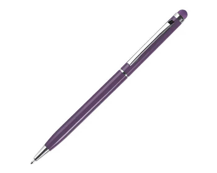 BOLÍGRAFO DE ALUMINIO CON TOUCH ODDRA A2113 MORADO A2113 Morado