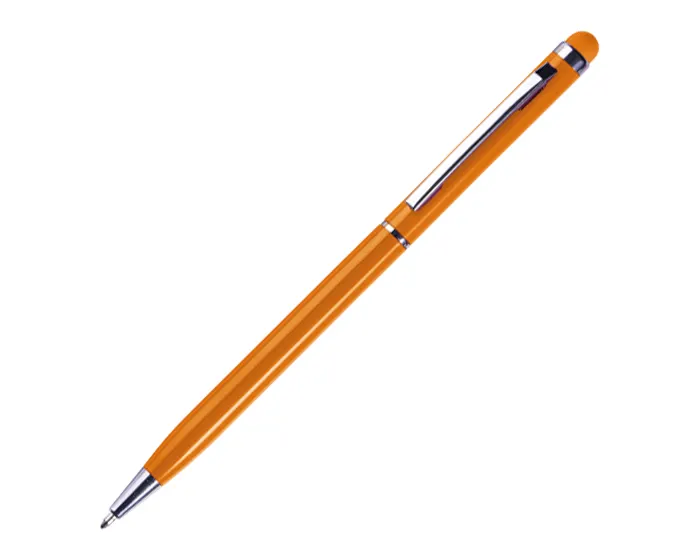 BOLÍGRAFO DE ALUMINIO CON TOUCH ODDRA A2113 NARANJA A2113 Naranja