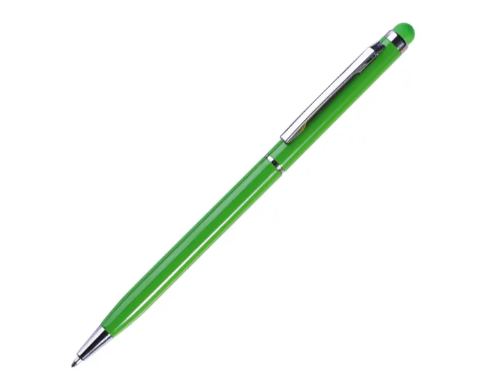 BOLÍGRAFO DE ALUMINIO CON TOUCH ODDRA A2113 VERDE CLARO A2113 Verde claro