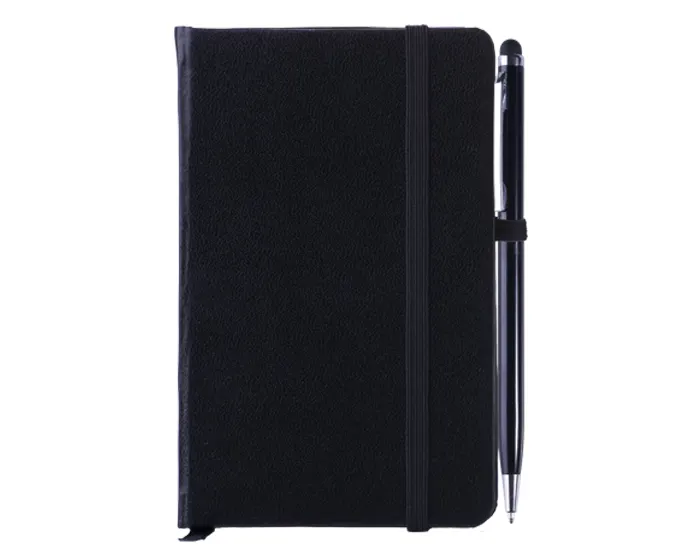 LIBRETA CON BOLIGRAFO AITANA A2182 NEGRO — clave A2182