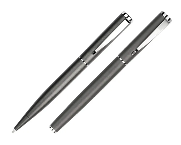 SET DE BOLÍGRAFOS DE METAL HARMONY A2202 HUMO — clave A2202