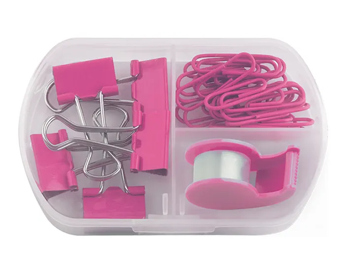 SET DE PAPELERIA TRIM A2221 ROSA A2221 Rosa