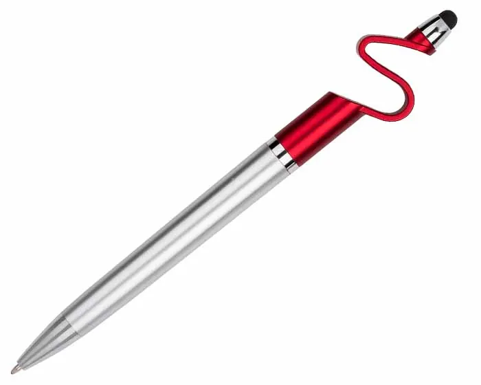 BOLÍGRAFO DE PLÁSTICO CON TOUCH HOLDER A2246 ROJO A2246 Rojo