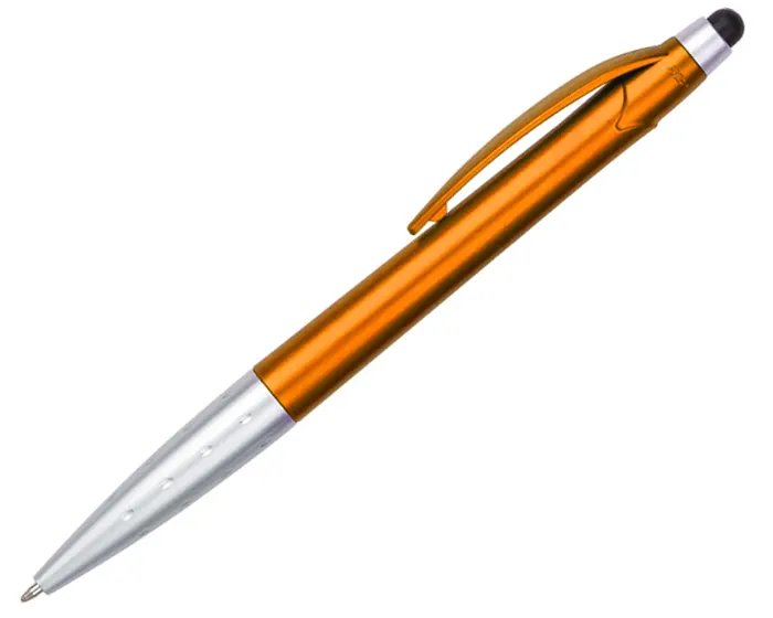 BOLÍGRAFO DE PLÁSTICO CON TOUCH TAU A2247 NARANJA A2247 Naranja