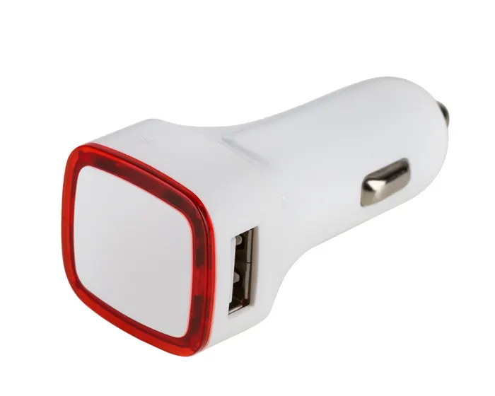 CARGADOR PARA AUTOMOVIL MOBICAR A2277 ROJO — clave A2277