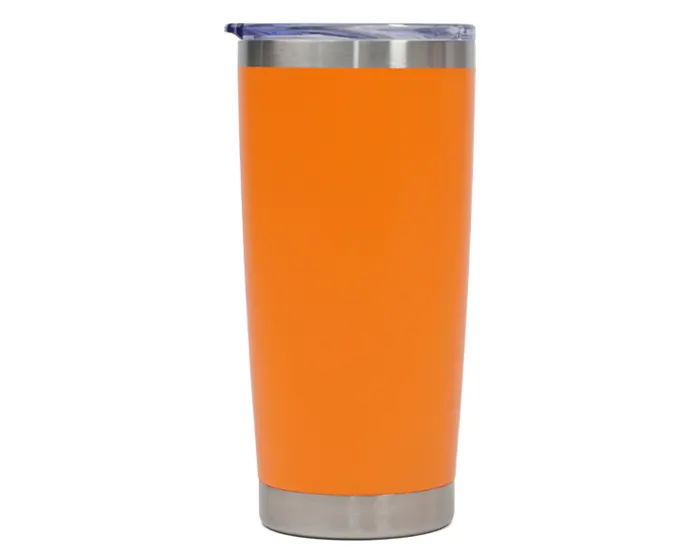 TERMO DOBLE PARED ACERO LUTZEN A2307 NARANJA — clave A2307