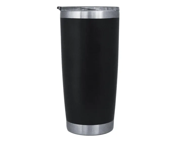 TERMO DOBLE PARED ACERO LUTZEN A2307 NEGRO — clave A2307