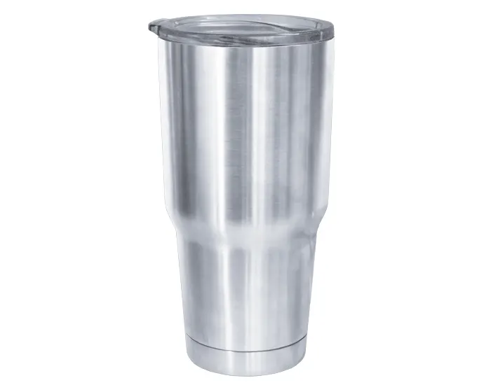 TERMO DOBLE PARED ACERO PARA AUTO DENZEL A2319 PLATA — clave A2319