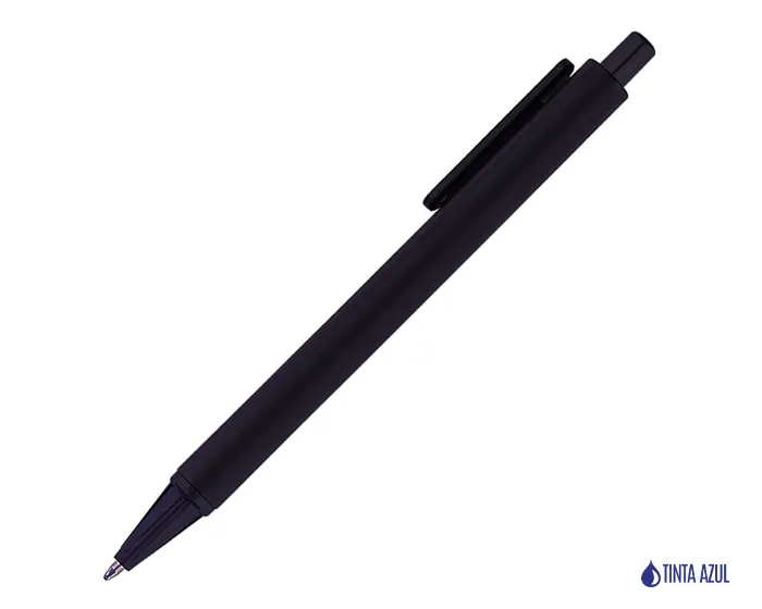 BOLÍGRAFO DE PLÁSTICO BELMA DE TINTA AZUL A2321A NEGRO A2321A Negro