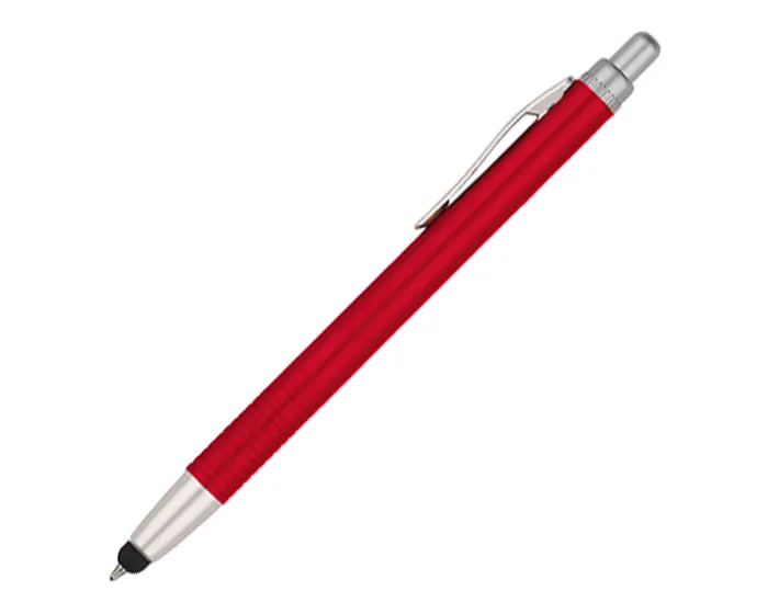 BOLÍGRAFO DE ALUMINIO BRAD A2332 ROJO — clave A2332