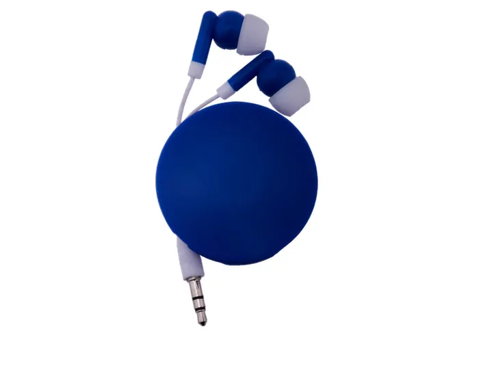 AUDÍFONOS CON CLIP Y BASE PARA CABLES MELODY A2392 AZUL — clave A2392