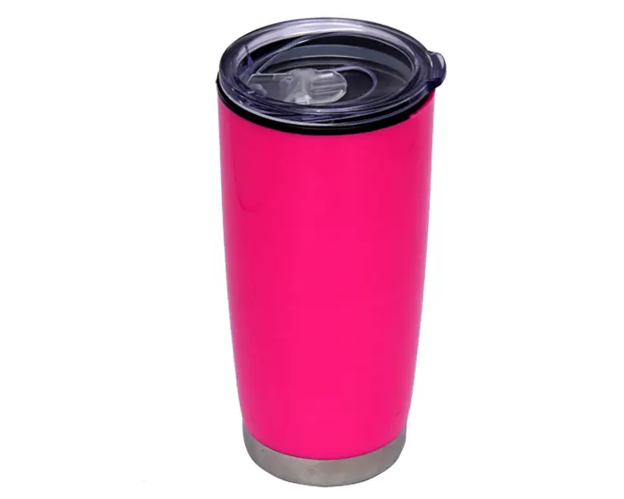 TERMO DOBLE PARED DE PLÁSTICO YAGO A2430 ROSA — clave A2430