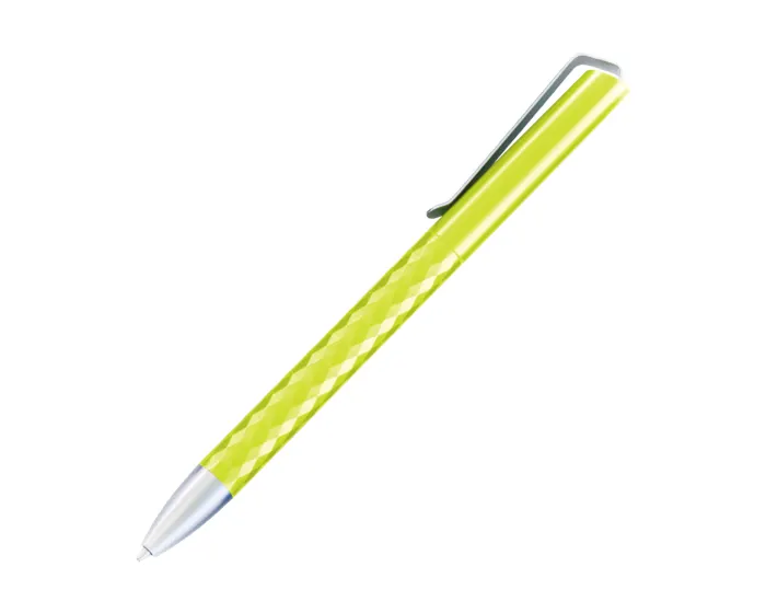 BOLIGRAFO DE PLÁSTICO ROUND A2433 VERDE CLARO — clave A2433