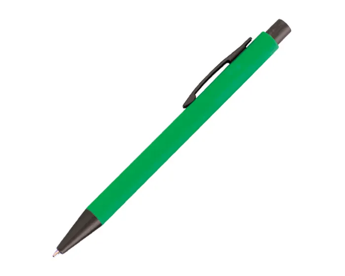 BOLIGRAFO DE PLÁSTICO LOG A2438 VERDE CLARO — clave A2438