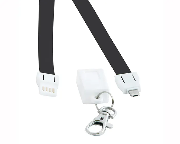 COLLAR CARGADOR 2 EN 1 EXPO A2452 NEGRO — clave A2452