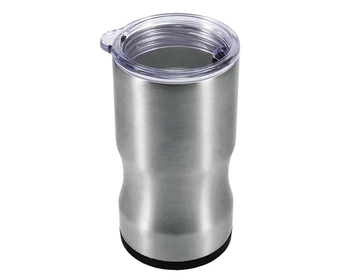 TERMO PORTA LATAS DE ACERO INOXIDABLE DE 350 ML. DEUX A2468 PLATA — clave A2468
