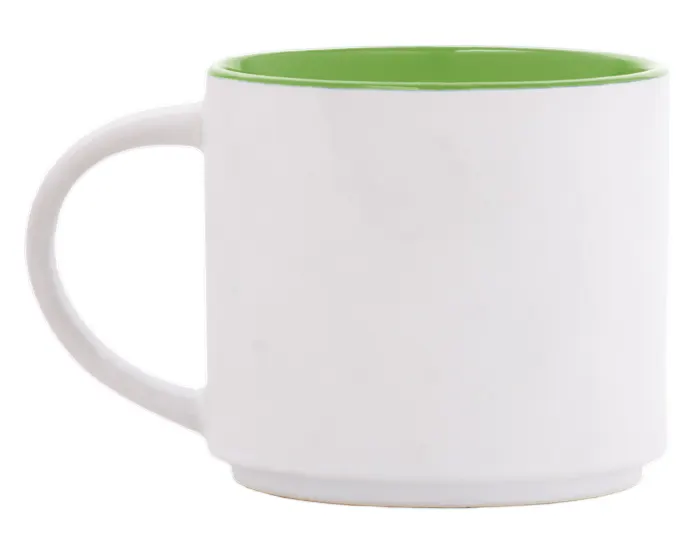 TAZA BICOLOR 15 OZ BABEL A2472 VERDE CLARO A2472 Verde claro