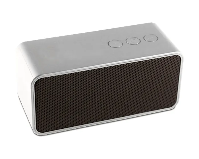BOCINA BLUETOOTH MANOS LIBRES AMBIENT A2488 PLATA — clave A2488