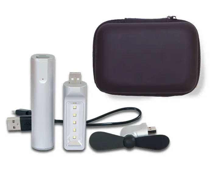 KIT DE ACCESORIOS CON BATERÍA CAP. 2200 mAh SAVE A2494 NEGRO A2494 Negro