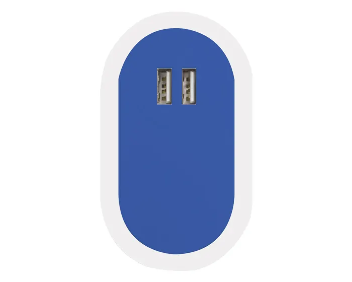 CARGADOR DOBLE USB GOST A2495 AZUL — clave A2495