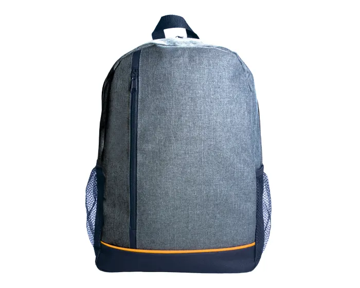 MOCHILA BACKPACK CON DOS COMPARTIMENTOS OXFORD A2535 NARANJA — clave A2535