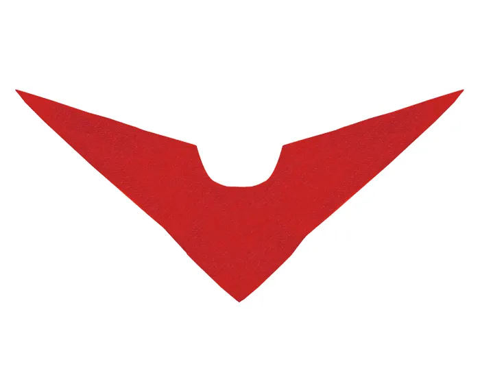 ACCESORIO PRENDA BUFANDAS A2544 ROJO — clave A2544
