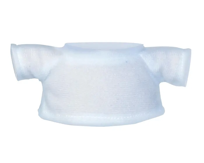 PLAYERA PARA PELUCHE A2545 BLANCO — clave A2545