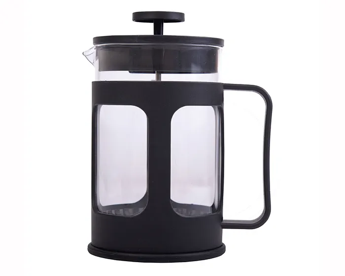 CAFETERA DE CRISTAL CHAI A2554 NEGRO — clave A2554