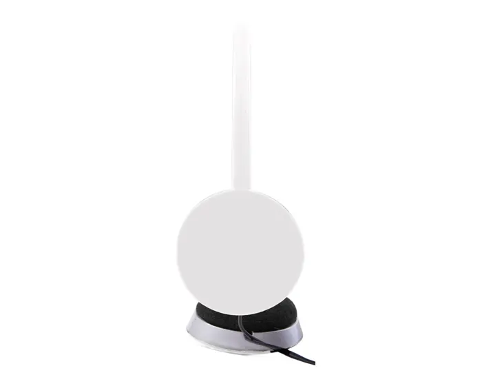 AUDÍFONOS DE DIADEMA CON ALMOHADILLAS PROTECTORAS AURA A2559 BLANCO — clave A2559