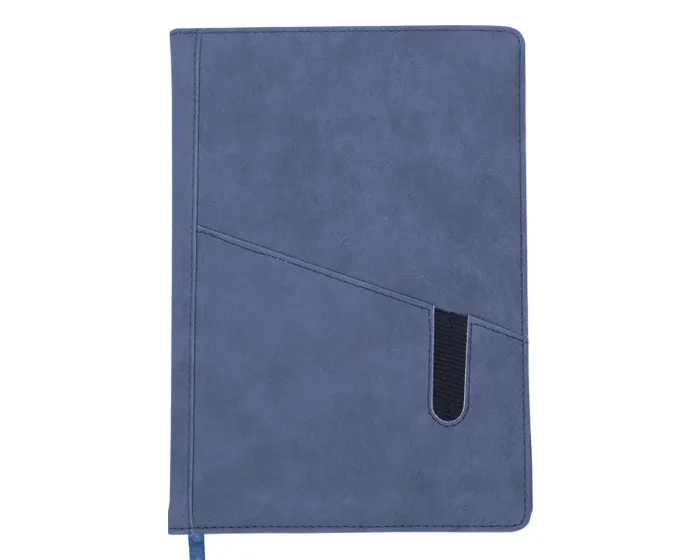 LIBRETA VERTICAL BORDER A2569 AZUL — clave A2569