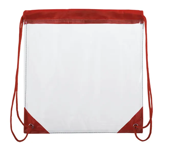 MORRAL TRANSPARENTE DISPORT A2586 ROJO — clave A2586