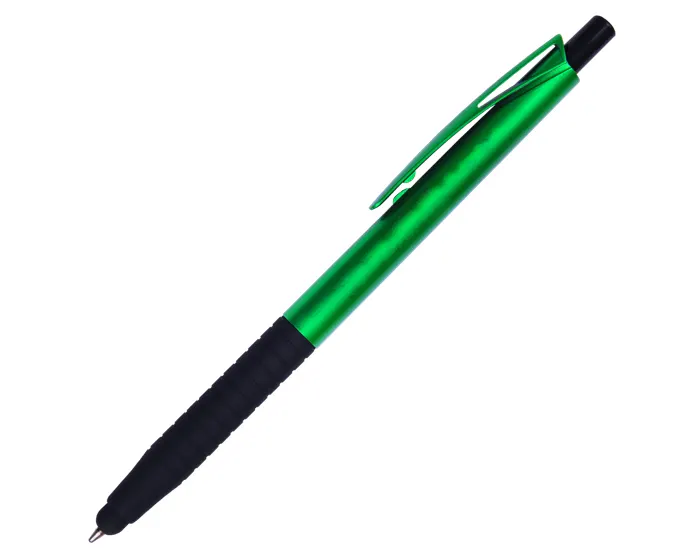 BOLÍGRAFO DE PLÁSTICO PLAIT A2598 VERDE — clave A2598