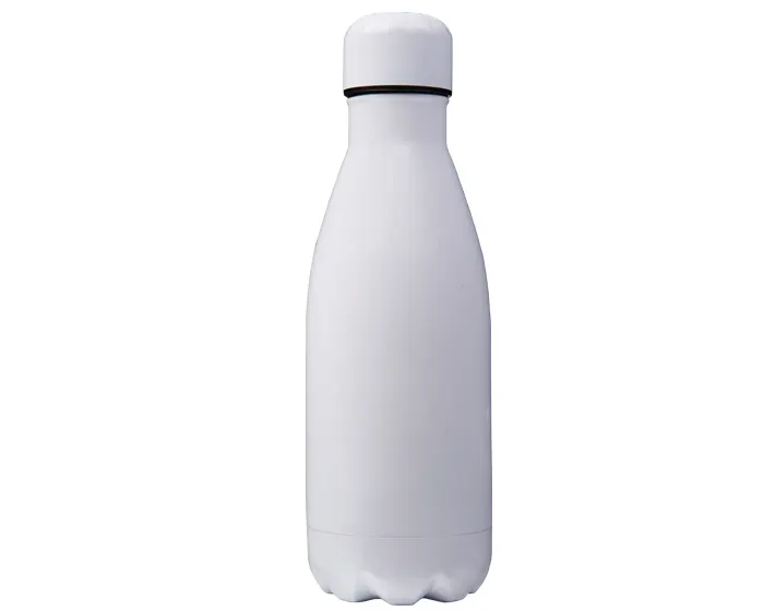 CILINDRO DE ACERO INOX. DE SUBLIMACIÓN 600 ML. NAZO A2616 BLANCO — clave A2616