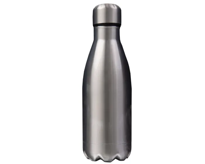 CILINDRO DE ACERO INOX. DE SUBLIMACIÓN 600 ML. NAZO A2616 PLATA — clave A2616
