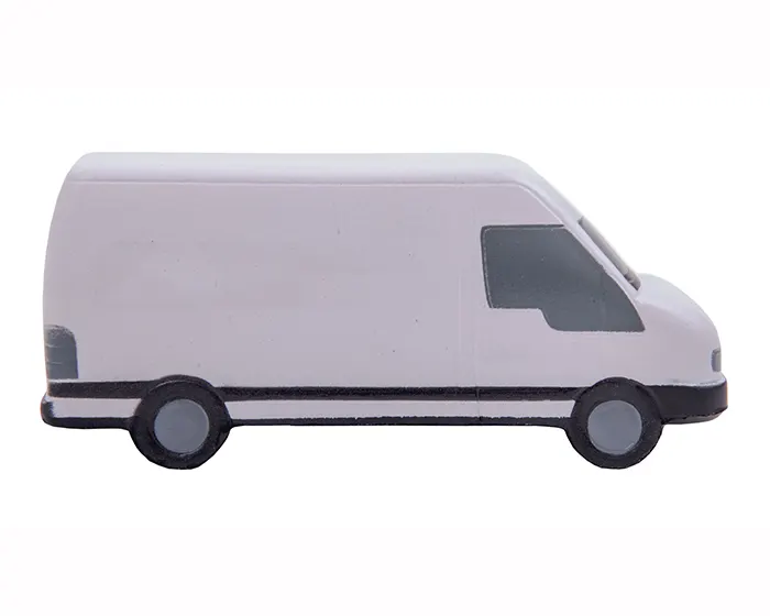 FIGURA ANTIESTRÉS CAMIONETA KENYA A2629 BLANCO — clave A2629