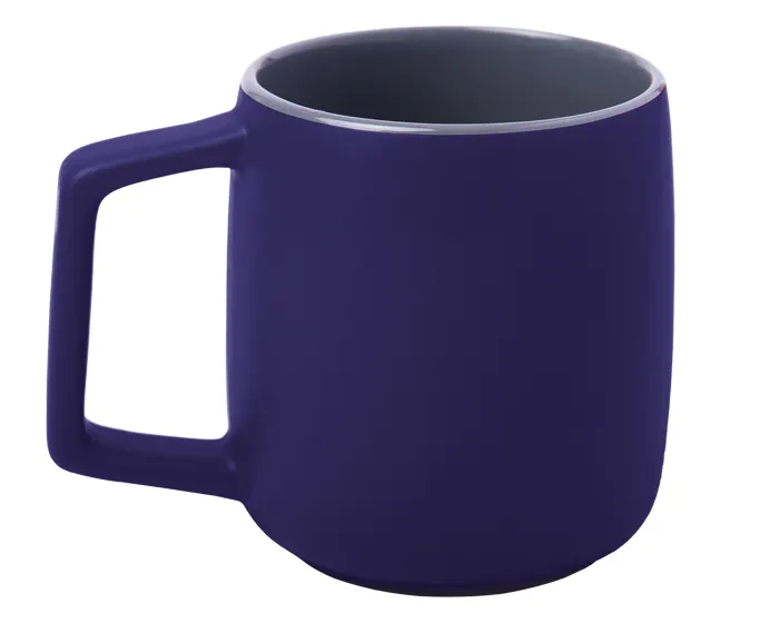 TAZA BICOLOR MATE 14 OZ ELVIS A2633 AZUL — clave A2633