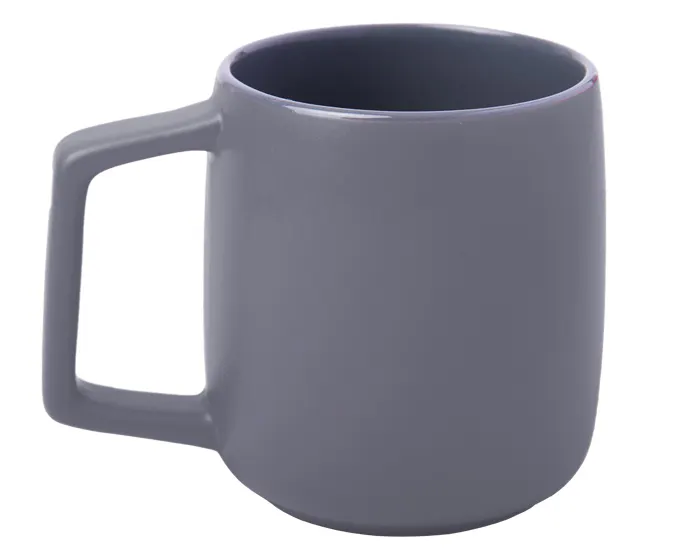 TAZA BICOLOR MATE 14 OZ ELVIS A2633 GRIS — clave A2633