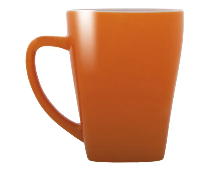 TAZA CON BASE CUADRADA 12 OZ ABBA A2635 NARANJA A2635 Naranja