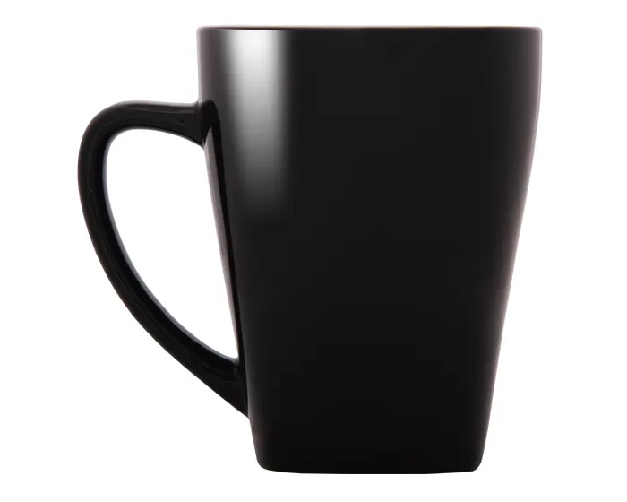 TAZA CON BASE CUADRADA 12 OZ ABBA A2635 NEGRO A2635 Negro