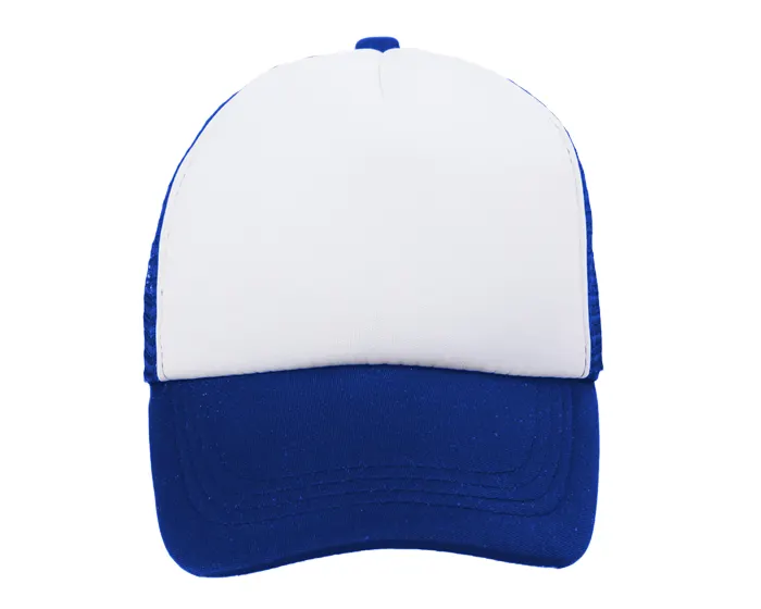 GORRA EN POLIÉSTER PARA NIÑOS MARFIL A2640 AZUL — clave A2640
