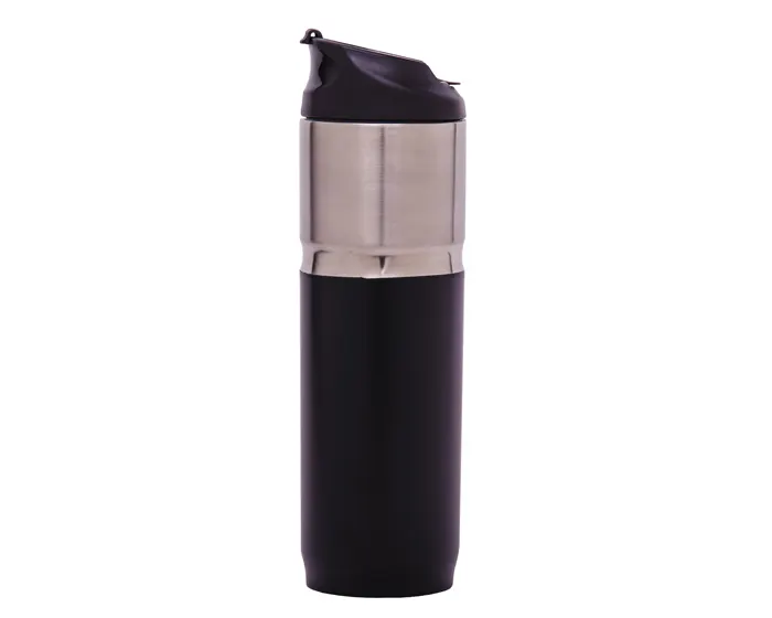 TERMO DE ACERO INOXIDABLE DE 480 ML. FRED A2679 NEGRO A2679 Negro