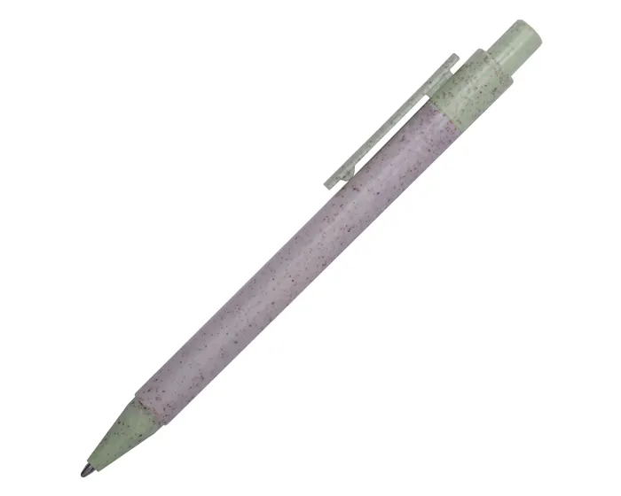 BOLÍGRAFO ECOLÓGICO DOLPHIN A2693 VERDE CLARO — clave A2693