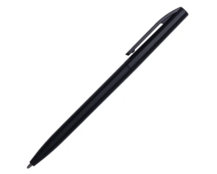 BOLÍGRAFO DE PLÁSTICO PRAGA A2696 NEGRO — clave A2696